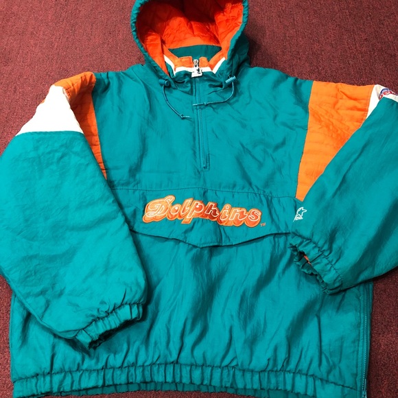 STARTER Jackets & Coats Vintage Starter Miami Dolphin Poshmark